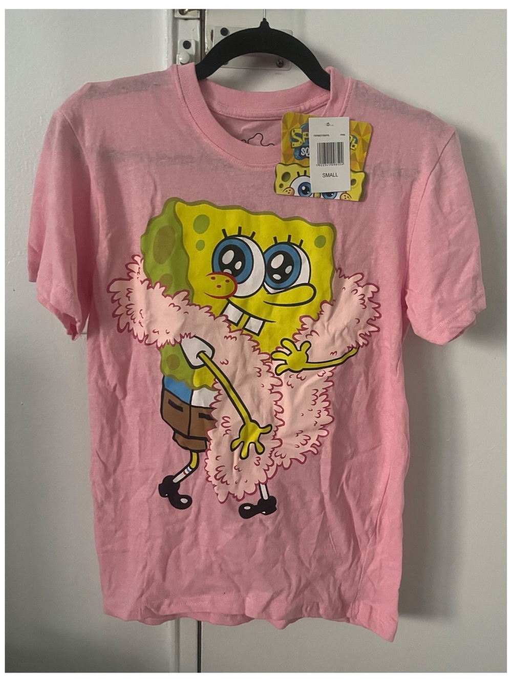 Pink SpongeBob SquarePants t-shirt Size S